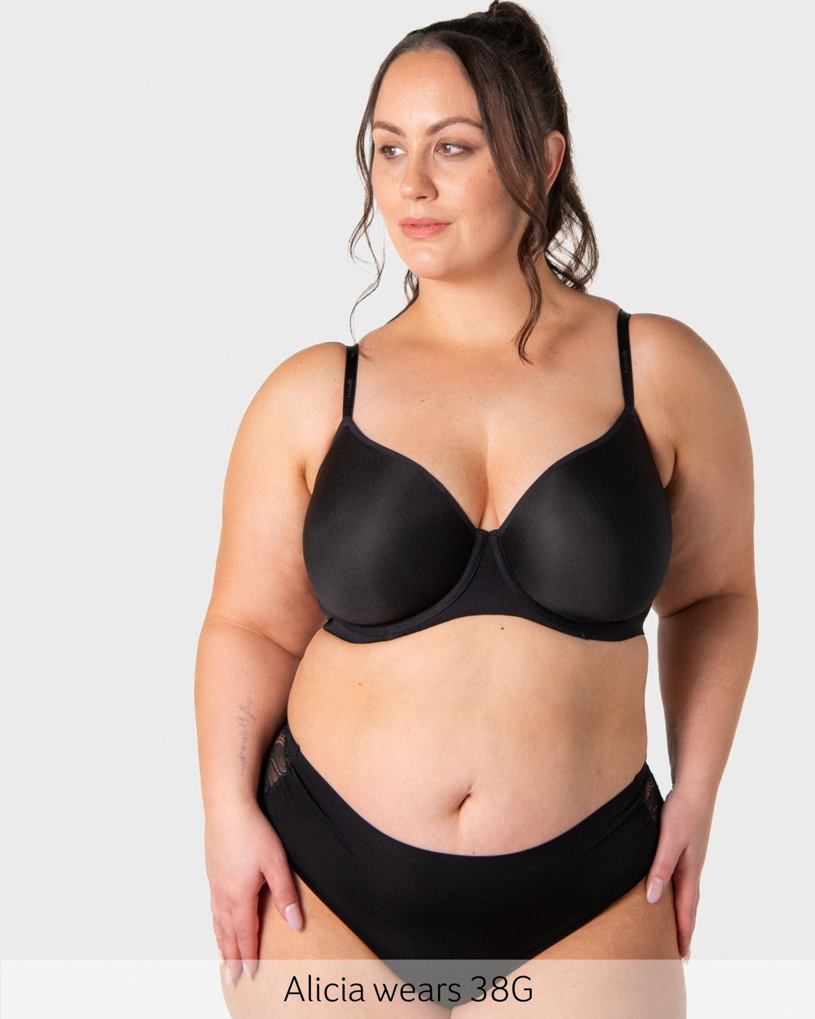 Effortless Sculpt T-shirt Bra - Black