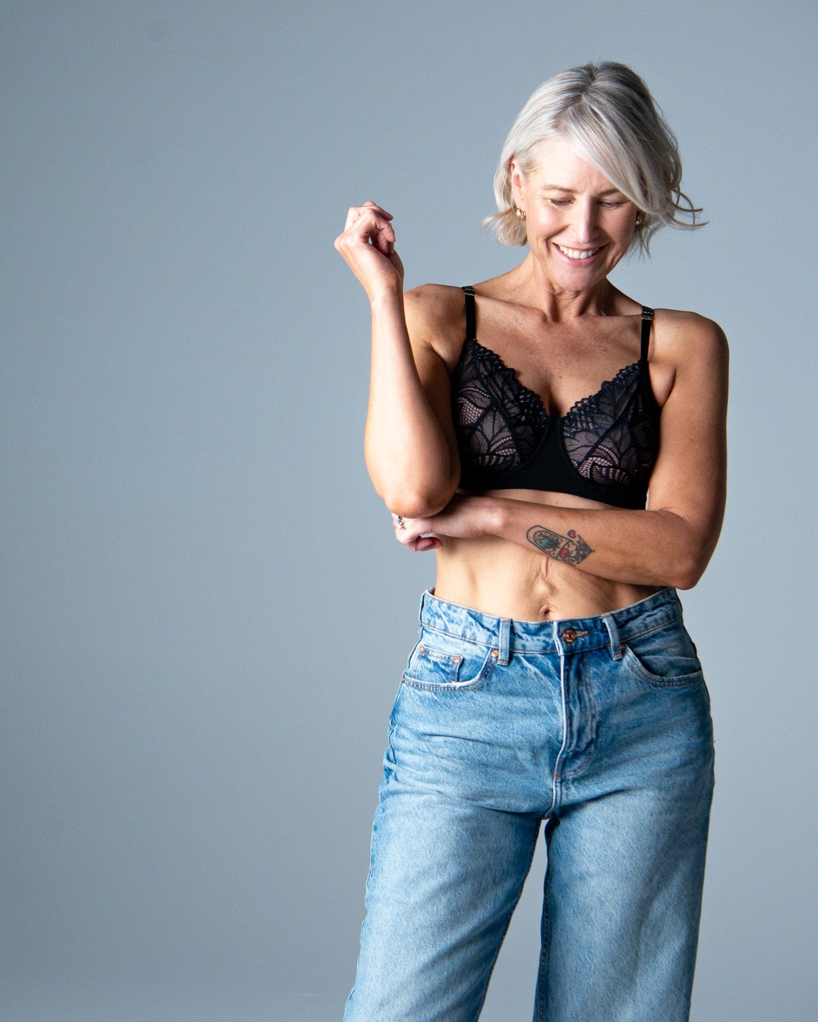 Refined Flexiwire Full Cup Bra - Black