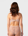 Refined Flexiwire Full Cup Bra Cashmere — plus size fit, full coverage lace — Hotmilk Evolve
