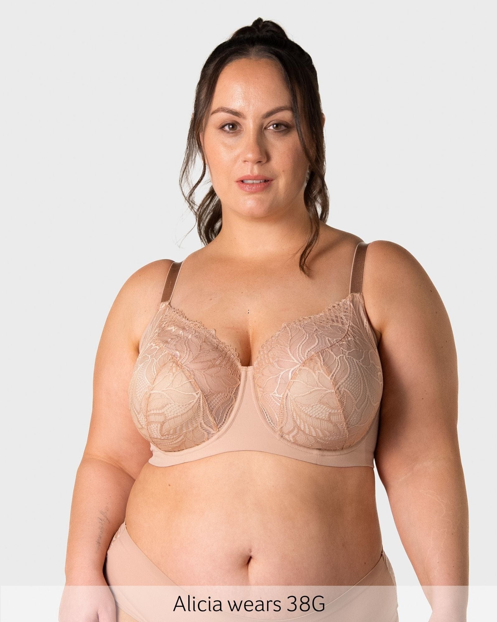 Refined Flexiwire Full Cup Bra - Cashmere