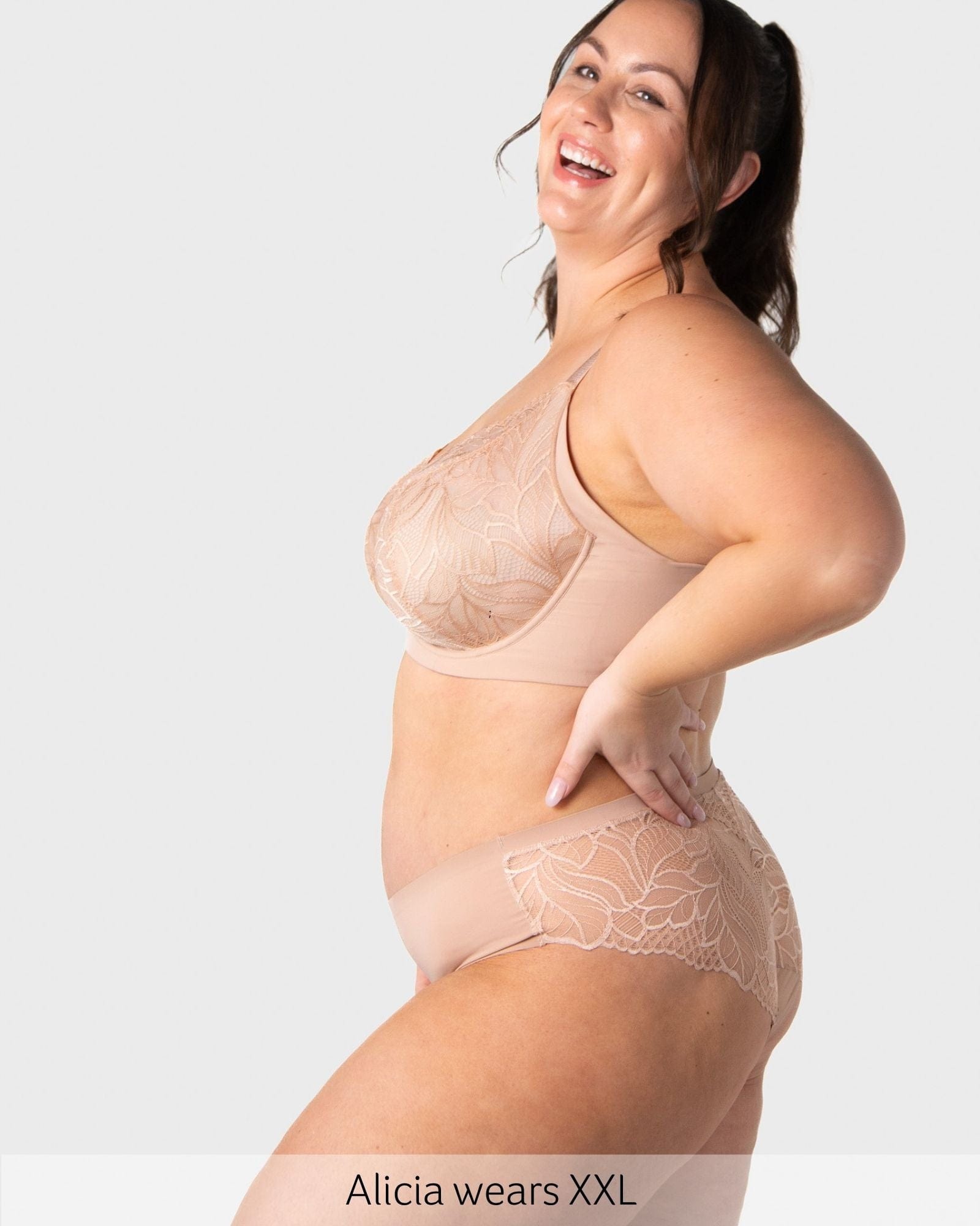 The Classic Vanishing Bikini Brief - Cashmere