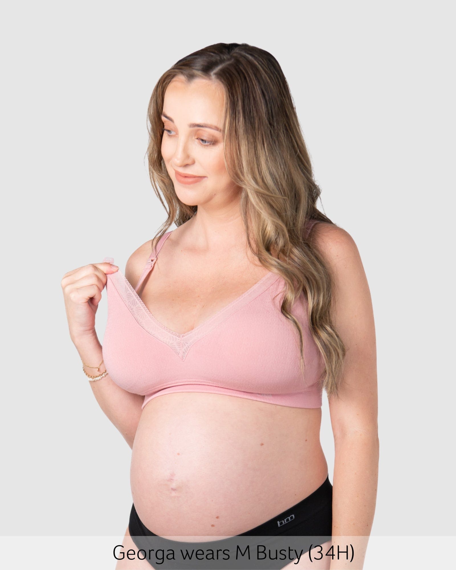 Caress FlexFit Nursing Bra - Petal Busty