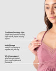 DREAM NIGHTIE ANTIQUE ROSE - REGULAR