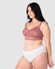 HEROINE BRALETTE ANTIQUE ROSE MULTIFIT NURSING BRA - WIREFREE