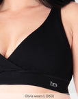 Close up of My Comfort Bamboo Wirefree Maternity Bra