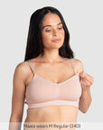 Nursing clip of My Necessity Seamless Nursing Bra - Ballet