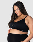 HOTMILK US MY NECESSITY BLACK MULTIFIT FULL CUP - WIREFREE MATERNITY AND NURSING BRA