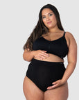 HOTMILK US MY NECESSITY BLACK MULTIFIT FULL CUP - WIREFREE MATERNITY AND NURSING BRA