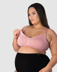 HOTMILK US MY NECESSITY BLUSH MULTIFIT FULL CUP MATERNITY AND NURSING BRA - WIREFREE