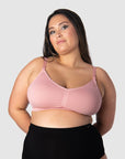 HOTMILK US MY NECESSITY BLUSH MULTIFIT FULL CUP MATERNITY AND NURSING BRA - WIREFREE