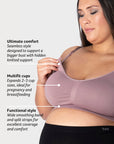 MY NECESSITY TWILIGHT MULTIFIT FULL CUP - WIREFREE