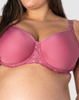 HOTMILK US OBSESSION ROSE CONTOUR NURSING MATERNITY BRA - FLEXI UNDERWIRE