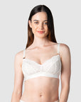 WARRIOR SOFT CUP IVORY MULTIFIT NURSING BRA - WIREFREE