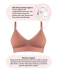 Technical features of Caress Bamboo Nursing Bra - Sienna Busty