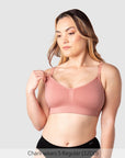 Nursing clip of My Necessity Seamless Nursing Bra - Sunrise