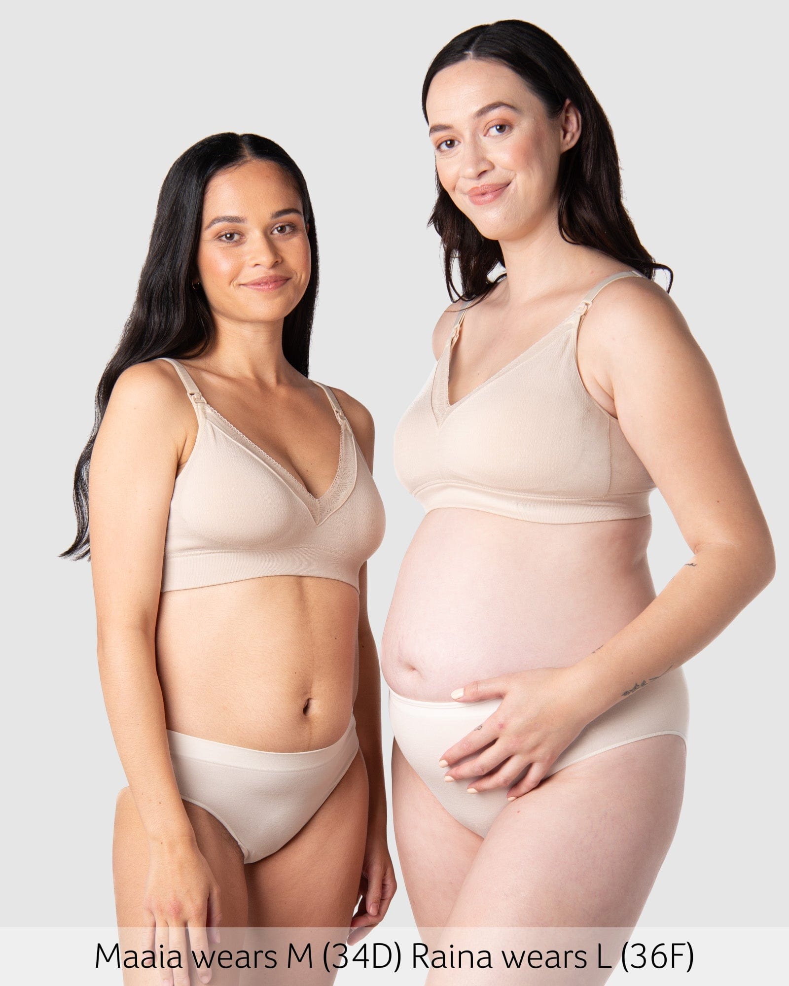 Caress FlexFit Nursing Bra - Oat