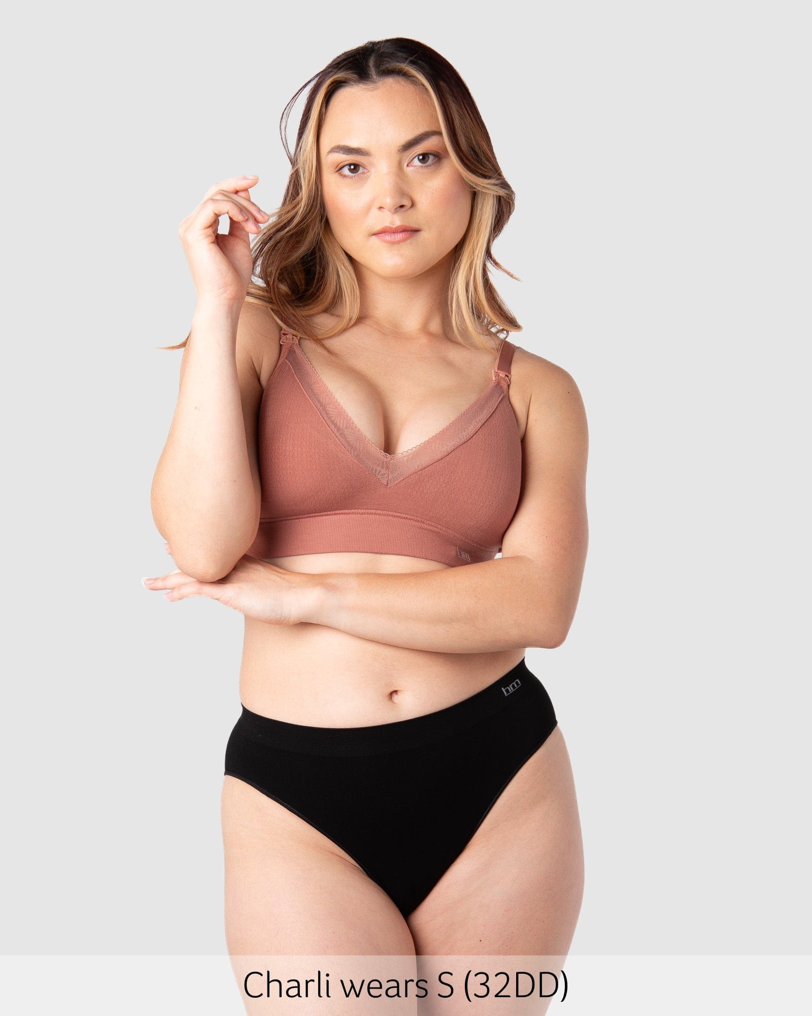 Caress Bamboo Nursing Bra - Sienna