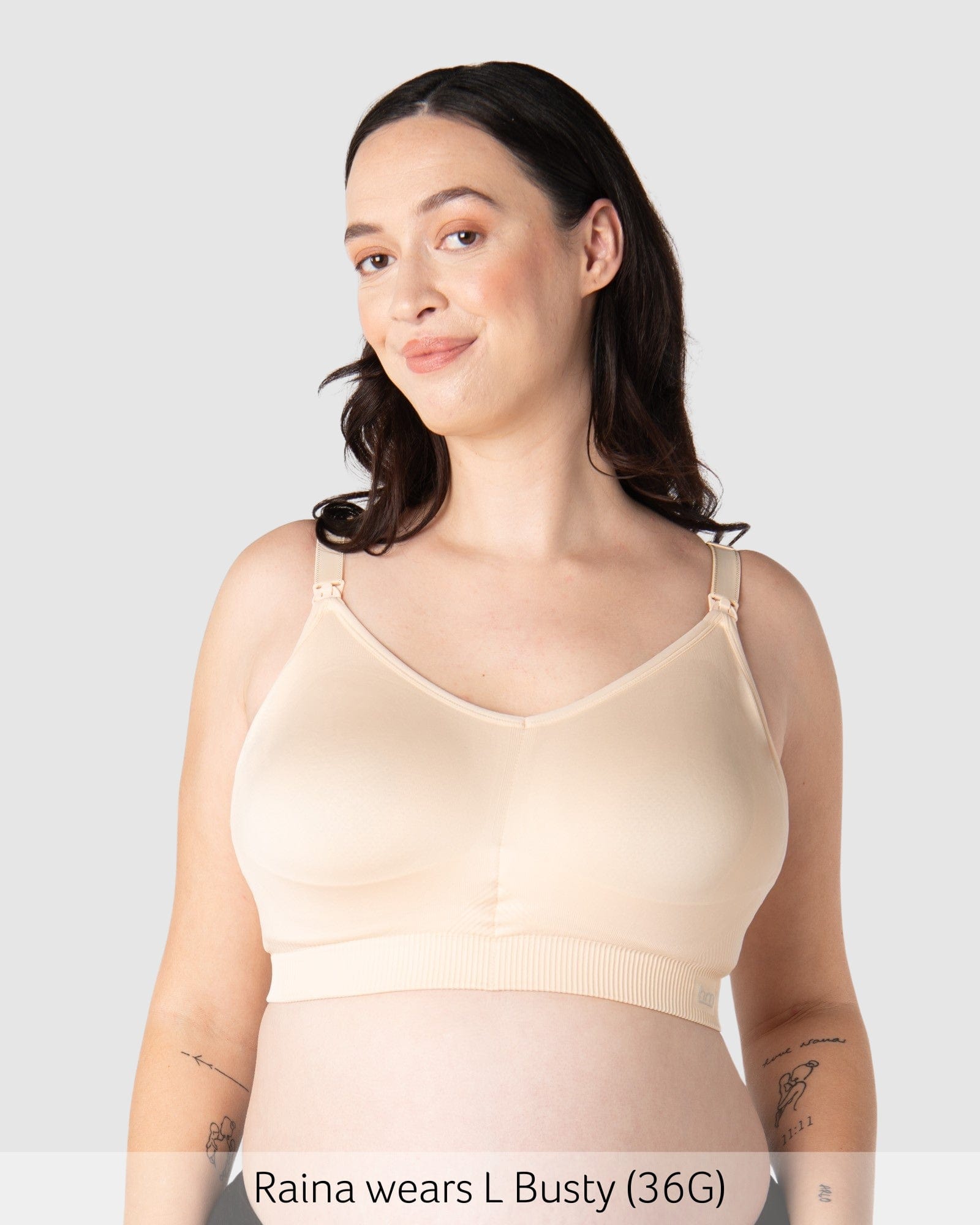 My Everyday Multifit Nursing Bra - Latte Busty