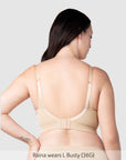 My Necessity FlexFit Nursing Bra Frappe Busty — back view, adjustable straps — Hotmilk Lingerie