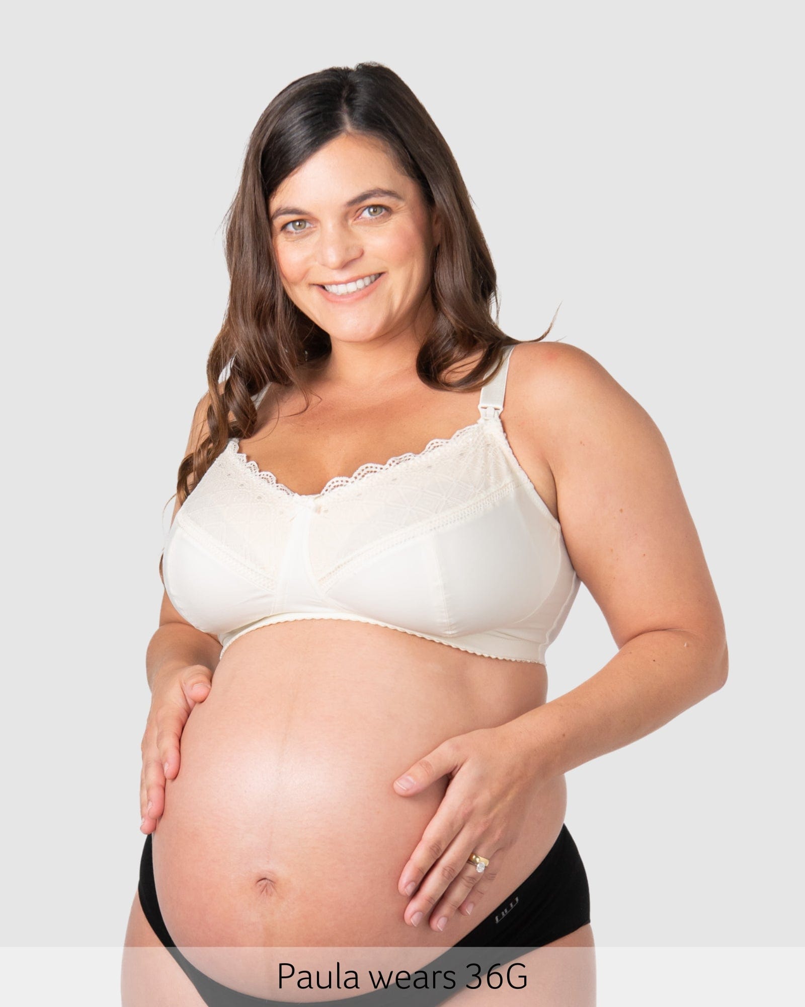 Show Off Full Cup Nursing Bra - Ivory Show Off Full Cup Nursing Bra - Ivory