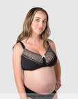 Show Off Wirefree Nursing Bra - Black