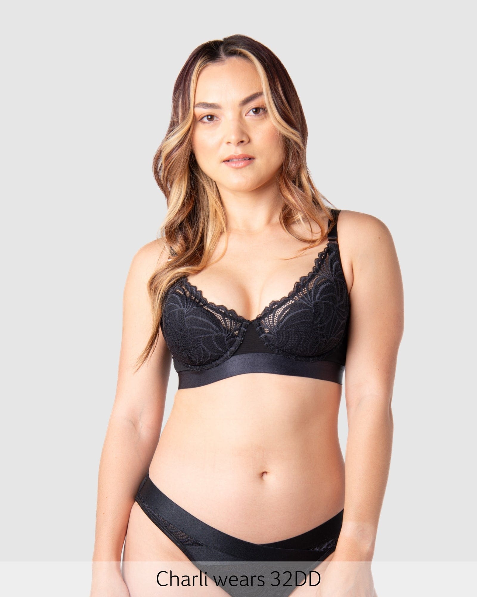 Warrior Plunge 2.0 Nursing Bra - Black 32I Warrior Plunge 2.0 Nursing Bra - Black 32I