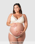 Warrior Plunge Nursing Bra - Ivory