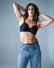 Effortless Sculpt T-Shirt Bra in Black — seamless spacer foam cup, smooth silhouette — Hotmilk Evolve