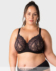 Refined Flexiwire Full Cup Bra Black — full bust fit — Hotmilk Evolve everyday bra