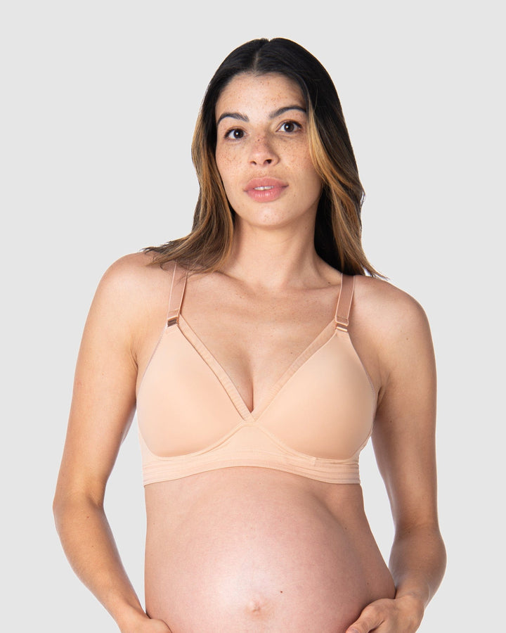 Hotmilk Forever Yours Lace Contour Maternity & Nursing Bra - Shadow - Curvy