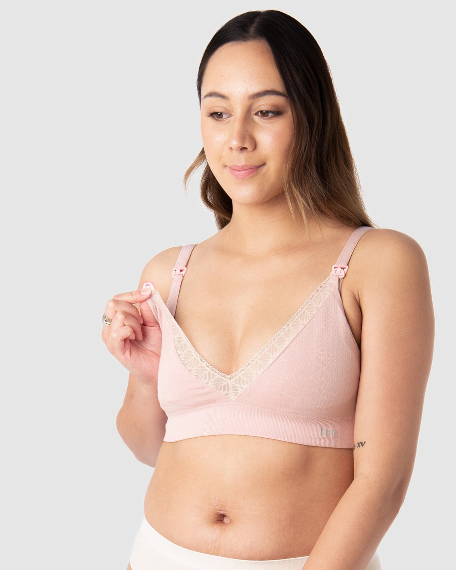 HOTMILK US CARESS SEAMFREE BAMBOO LOTUS REGULAR MATERNITY AND NURSING - WIREFREE