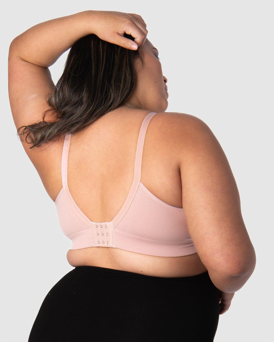 HOTMILK US CARESS SEAMFREE BAMBOO LOTUS FULL CUP NURSING AND MATERNITY BRA - WIREFREE