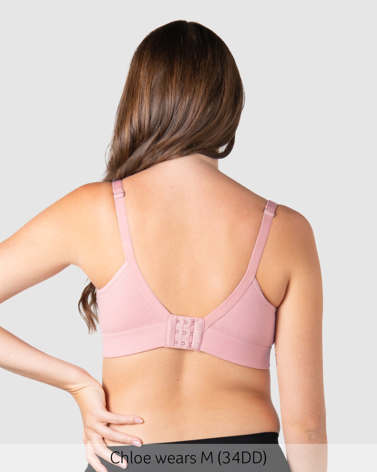 caress petal pink nursing bra by hotmilk lingerie