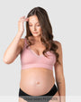 caress petal pink nursing bra by hotmilk lingerie