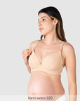 Nursing Clip feature on Forever Yours Flexi Underwire T-Shirt Bra in Frappe