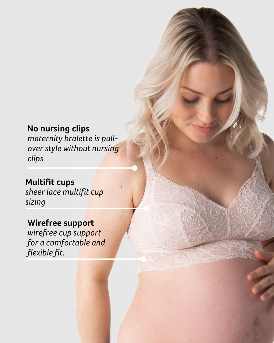 HEROINE BRALETTE SHELL MULTIFIT MATERNITY BRA - Hotmilk Lingerie