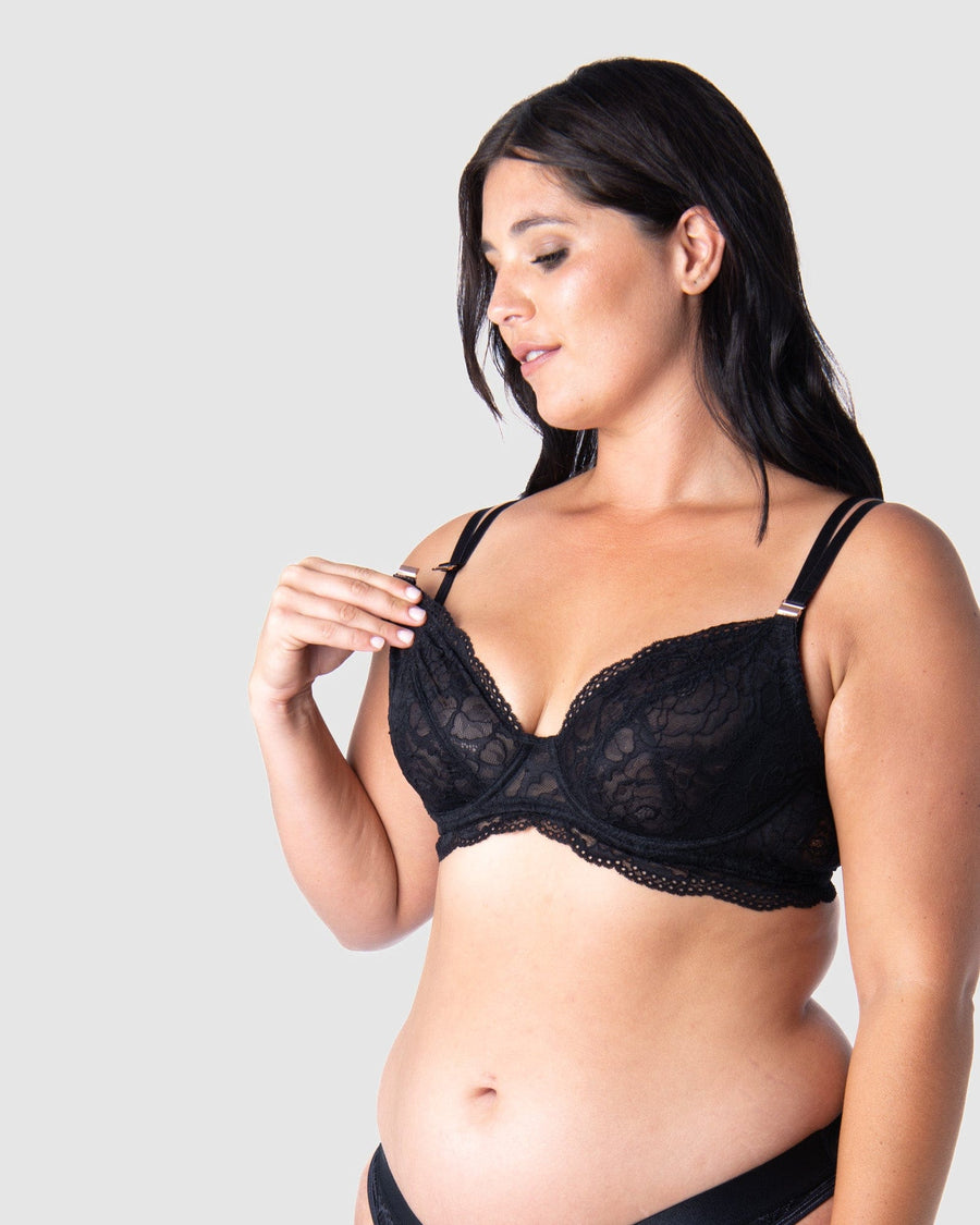 HOTMILK MATERNITY NURSING BRA NAVY – Elegant Undies