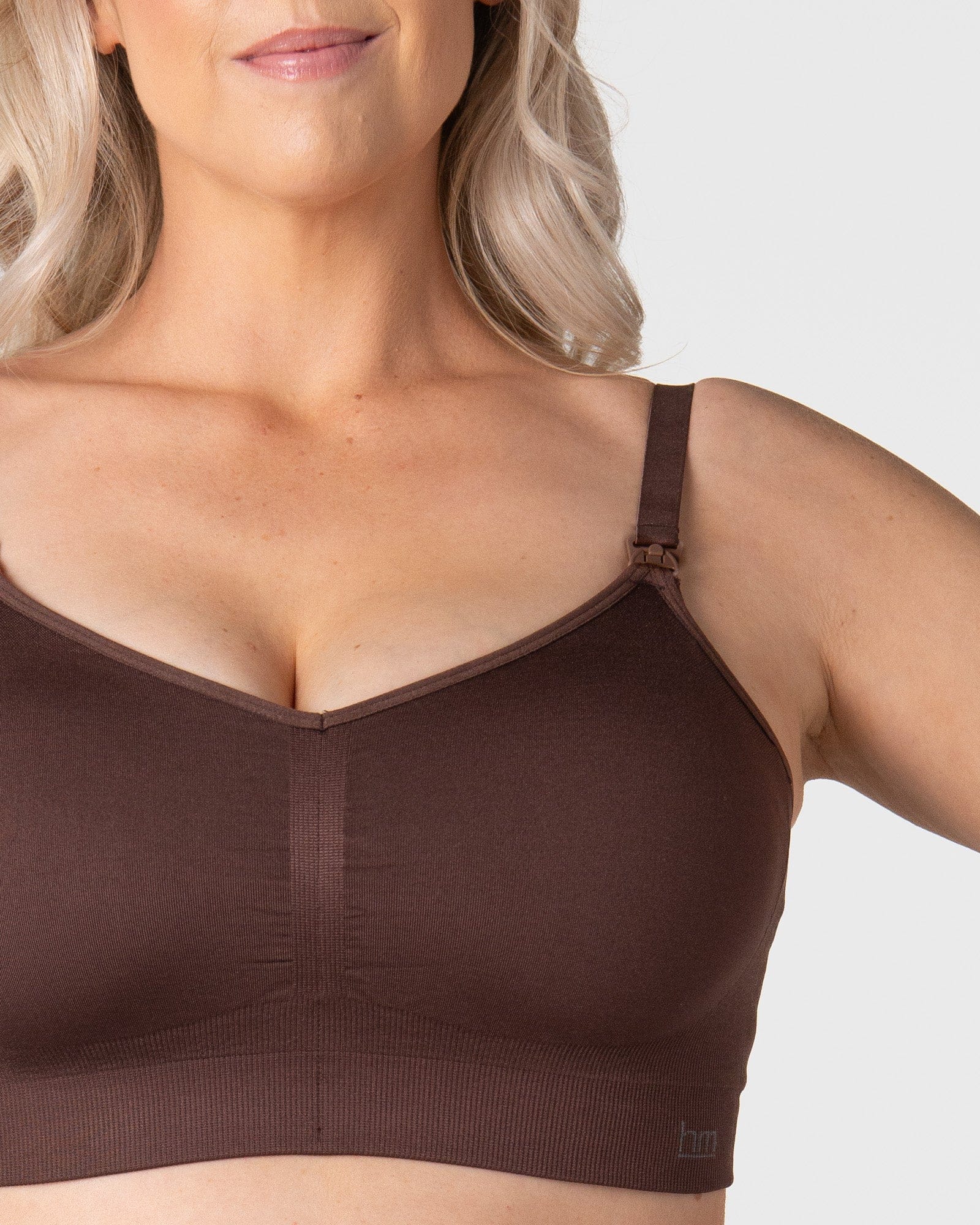 My Necessity 2.0 FlexFit Nursing Bra - Chocolate Busty