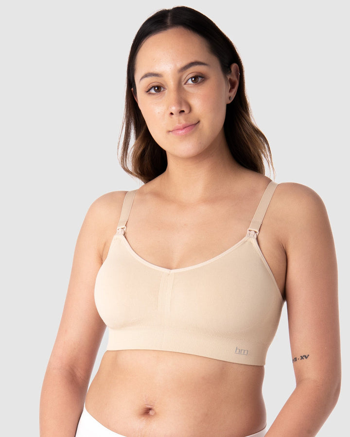 Hotmilk Forever Yours Lace Contour Maternity & Nursing Bra - Shadow - Curvy