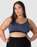 HOTMILK US MY NECESSITY NAVY STRIPE MULTIFIT FULL CUP MATERNITY AND NURSING WIREFREE