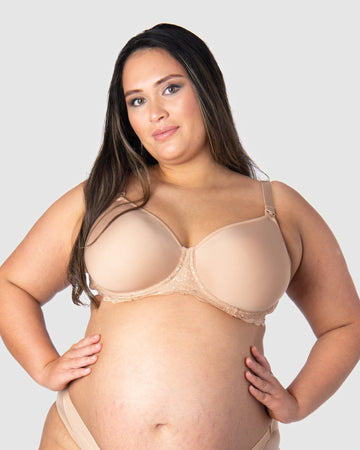 HOTMILK US OBSESSION FRAPPE CONTOUR NURSING MATERNITY BRA - FLEXI UNDERWIRE