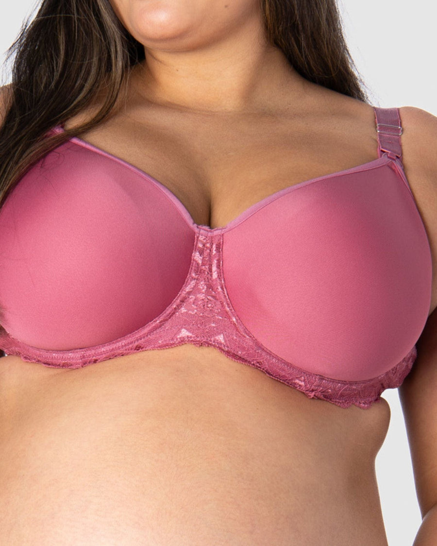 OBSESSION ROSE CONTOUR NURSING BRA - FLEXI UNDERWIRE