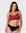 Hotmilk My Necessity 2.0 FlexFit Nursing Bra in Cherry – front view, seamless wirefree maternity and nursing bra in recycled nylon, cup sizes A–DD