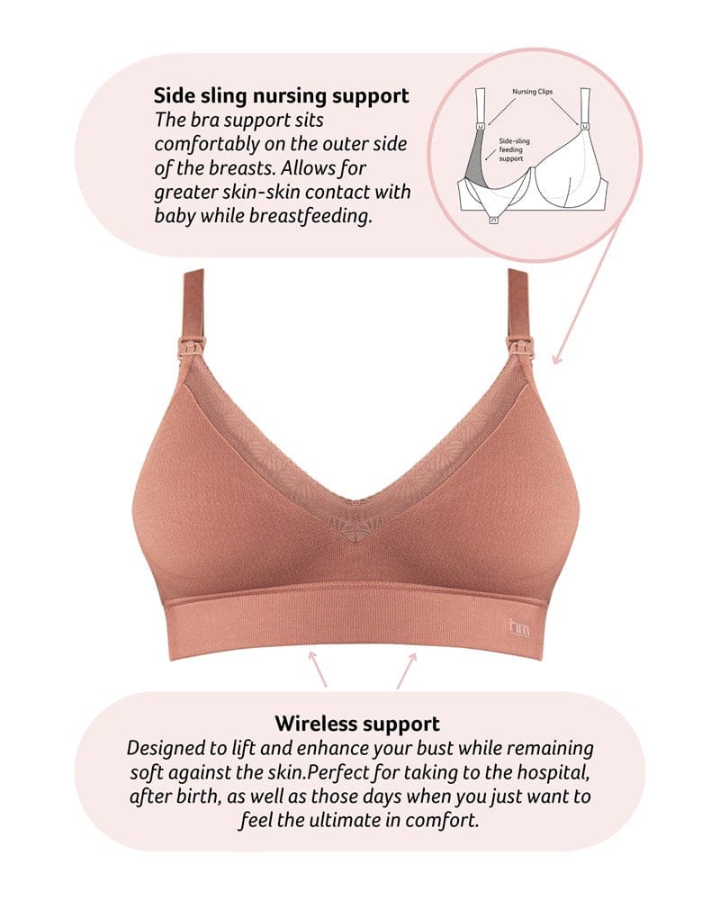 Technical features of Caress Bamboo Nursing Bra - Sienna Busty
