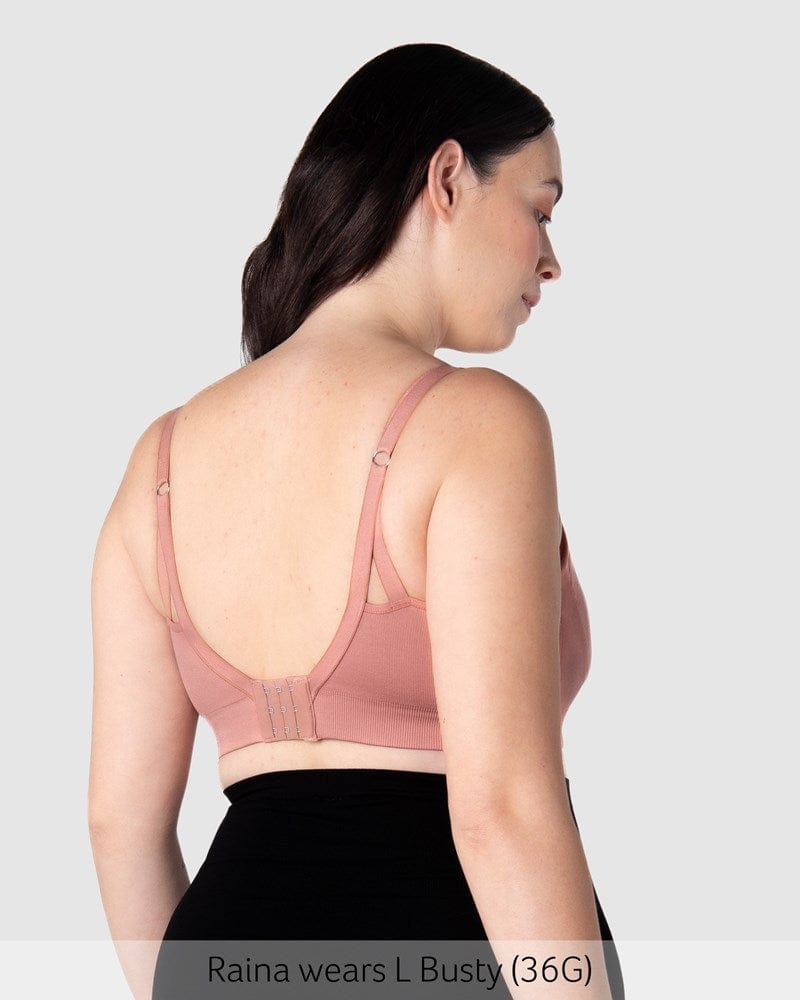 Back of My Necessity Seamless Nursing Bra - Sunrise Busty