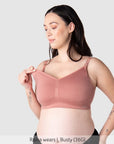 Nursing clip of My Necessity Seamless Nursing Bra - Sunrise Busty