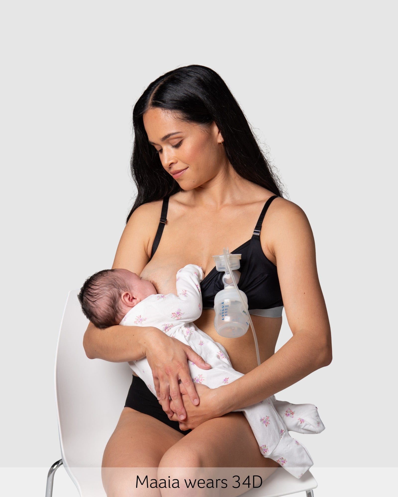 Freedom Pump Nursing Bra - Black