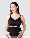 My Necessity Seamless Nursing Bra - Black Busty