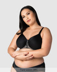 Obsession Contour T-Shirt Nursing Bra - Black