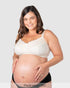 Show Off Wirefree Nursing Bra - Ivory